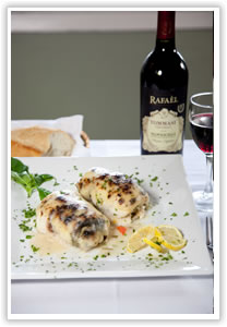 fish with wine