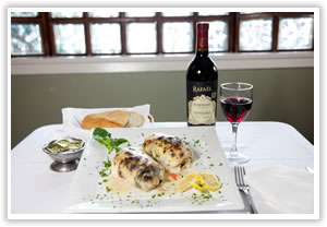 fish with wine